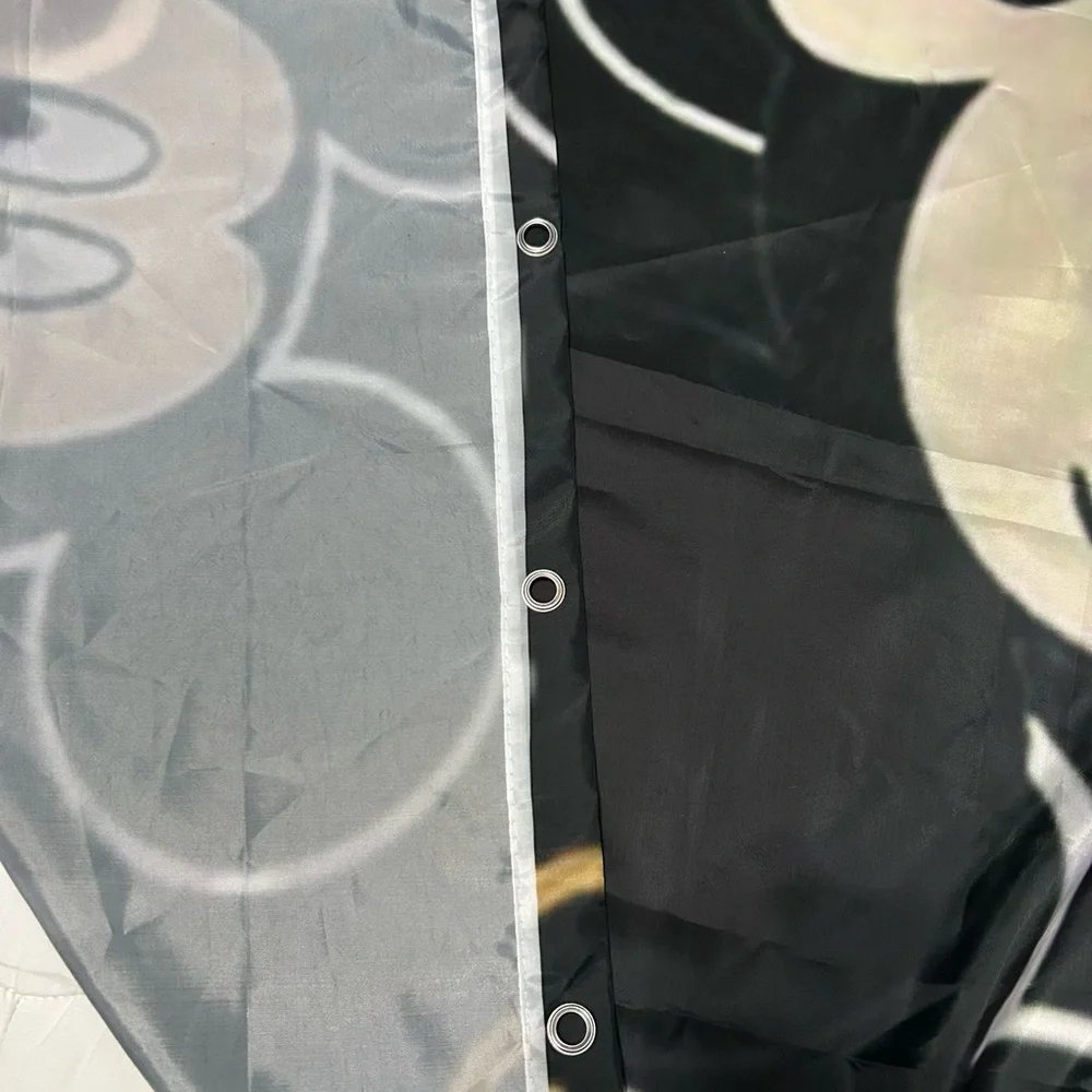 Mickey Mouse Nylon Shower Curtain or Wall Hanging w/Grommets 70”Wx 72”H